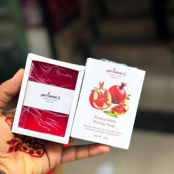 YANNAMEI JI Pomegranate Peeling Soap