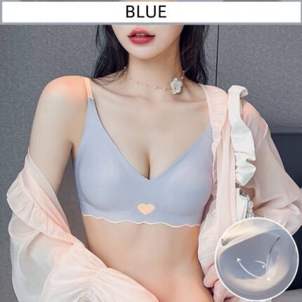 Comfortable Love Sleepwear Bra for Women - Blue
